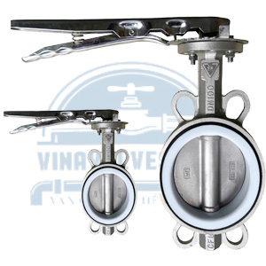 Van bướm inox tay gạt SW